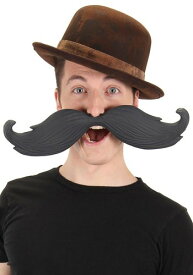 《30日 全品5%OFFクーポン》Giant Handlebar Moustache | コスプレ 衣装 仮装 小道具 おもしろい イベント パーティ 発表会 デコレーション リボン アクセサリー メンズ レディース 子供 おしゃれ かわいい ギフト プレゼント