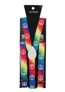 Peace Sign Suspenders | RXv ߑ   낢 Cxg p[eB \ fR[V { ANZT[ Y fB[X q  킢 Mtg v[g