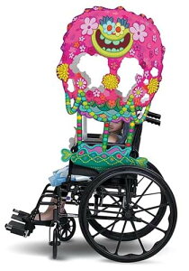Adaptive Trolls Wheelchair Cover RX`[ | RXv ߑ   낢 Cxg p[eB \ fR[V { ANZT[ Y fB[X q  킢 M