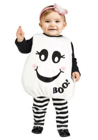 赤ちゃん 新生児 Boo! ゴースト おばけ ホラー コスチューム for 幼児s | 子供 こども コスプレ 衣装 仮装 かわいい イベント 飾り おもしろ 学芸会 発表会 オシャレ ハロウイン パーティ カワイイ 小学生 キッズ ギフト プレゼント