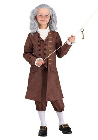 Colonial Benjamin Franklin 男の子s コスチューム | 子供 こども コスプレ 衣装 仮装 かわいい イベント 飾り おもしろ 学芸会 発表会 オシャレ ハロウイン パーティ カワイイ 小学生 キッズ ギフト プレゼント
