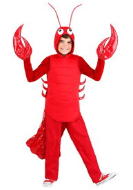 Fresh Lobster コスチューム for キッズ | 子供 こども コスプレ 衣装 仮装 かわいい イベント 飾り おもしろ 学芸会 発表会 オシャレ ハロウイン パーティ カワイイ 小学生 キッズ ギフト プレゼント