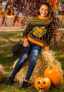 LbY pvL Patch Halloween Sweater | q ǂ RXv ߑ  킢 Cxg   w| \ IV nEC p[eB JCC w LbY Mtg v[