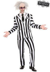 Beetlejuice Suit RX`[ for Men Y RXv ߑ j  jp Cxg p[eB w| Mtg v[g