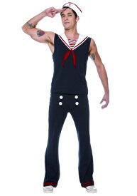 Men's Deckhand Sailor コスチューム メンズ コスプレ 衣装 男性 仮装 男性用 イベント パーティ 学芸会 ギフト プレゼント