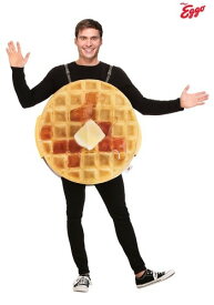 大人用 Eggo Waffle コスチューム メンズ コスプレ 衣装 男性 仮装 男性用 イベント パーティ 学芸会 ギフト プレゼント