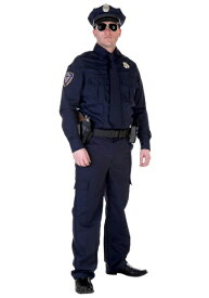 Authentic Cop コスチューム メンズ コスプレ 衣装 男性 仮装 男性用 イベント パーティ 学芸会 ギフト プレゼント