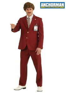 Authentic Ron Burgundy RX`[ Suit Y RXv ߑ j  jp Cxg p[eB w| Mtg v[g