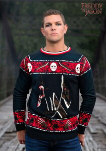 lp Freddy vs Jason Halloween Sweater Y RXv ߑ j  jp Cxg p[eB w| Mtg v[g