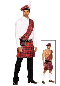 Men's Scottish Kilt RX`[ Y RXv ߑ j  jp Cxg p[eB w| Mtg v[g