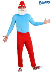 傫TCY Papa Smurf RX`[ for Men Y RXv ߑ j  jp Cxg p[eB w| Mtg v[g