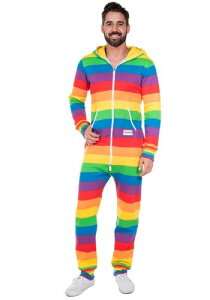 Tipsy Elves Men's Rainbow Jumpsuit RX`[ Y RXv ߑ j  jp Cxg p[eB w| Mtg v[g