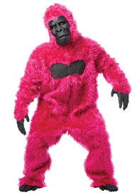 Pink Gorilla Suit コスチューム メンズ コスプレ 衣装 男性 仮装 男性用 イベント パーティ 学芸会 ギフト プレゼント