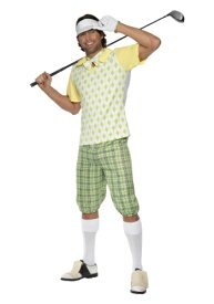 Men's Gone Golfing コスチューム メンズ コスプレ 衣装 男性 仮装 男性用 イベント パーティ 学芸会 ギフト プレゼント
