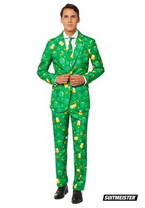 Men's SuitMeister St. Patrick's Day Suit Y RXv ߑ j  jp Cxg p[eB w| Mtg v[g
