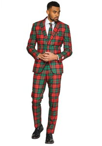Opposuit Trendy Tartan Men's Suit Y RXv ߑ j  jp Cxg p[eB w| Mtg v[g