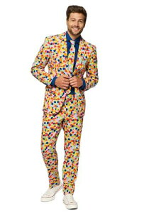 Opposuits Confetteroni �X�[�cfor Men | �����Y �R�X�v�� �ߑ� ��l �j�� ���� ������� ���������� �C�x���g ���� �������� ��I�� �I�V���� �n���E�C�� �p�[�e�B �Y�N�� �M�t�g �v���[���g