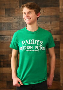 Men's Always Sunny in Philadelphia Paddy's Irish Pub T-Shirt Y RXv ߑ j  jp Cxg p[eB w| Mtg v[g
