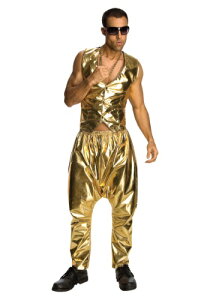 Gold MC Hammer Pants Y RXv ߑ j  jp Cxg p[eB w| Mtg v[g