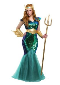 Sea Siren Women's �R�X�`���[�� ���f�B�[�X �R�X�v�� �ߑ� ���� ���� �����p �C�x���g �p�[�e�B �w�|�� �M�t�g �v���[���g