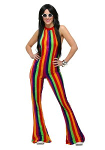 Womens 70's fBXR Jumpsuit RX`[ fB[X RXv ߑ   p Cxg p[eB w| Mtg v[g