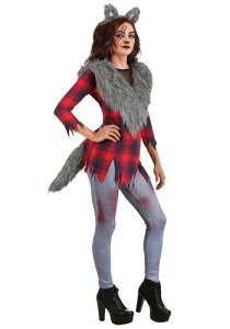 Women's 大きいサイズ Ruff and Tumble Werewolf コスチューム レディース コスプレ 衣装 女性 仮装 女性用 イベント パーティ 学芸会 ギフト プレゼント