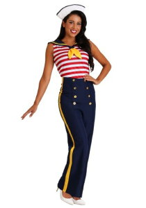 Women's Perfect Pin Up Sailor �R�X�`���[�� ���f�B�[�X �R�X�v�� �ߑ� ���� ���� �����p �C�x���g �p�[�e�B �w�|�� �M�t�g �v���[���g