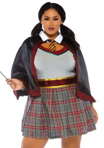 Women's 大きいサイズ Spell Casting School 女の子 コスチューム レディース コスプレ 衣装 女性 仮装 女性用 イベント パーティ 学芸会 ギフト プレゼント