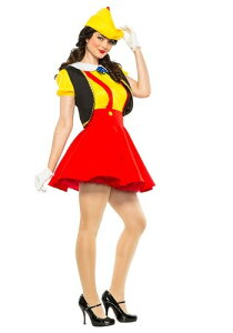 Women's Wooden Puppet �R�X�`���[�� ���f�B�[�X �R�X�v�� �ߑ� ���� ���� �����p �C�x���g �p�[�e�B �w�|�� �M�t�g �v���[���g