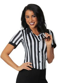 大きいサイズ Womens Referee Shirt レディース コスプレ 衣装 女性 仮装 女性用 イベント パーティ 学芸会 ギフト プレゼント