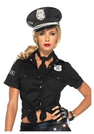 Womens ポリス 警察 Shirt & Tie レディース コスプレ 衣装 女性 仮装 女性用 イベント パーティ 学芸会 ギフト プレゼント
