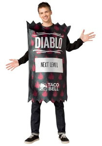 Diablo Taco Bell Sauce Packet ��l�p Taco Bell �R�X�`���[�� �����Y �R�X�v�� �ߑ� �j�� ���� �j���p �C�x���g �p�[�e�B �w�|�� �M�t�g �v���[���g
