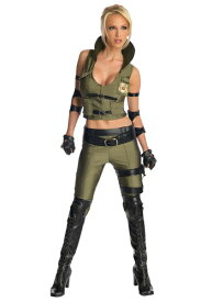 Mortal Kombat デラックス Sonya Blade コスチューム レディース コスプレ 衣装 女性 仮装 女性用 イベント パーティ 学芸会 ギフト プレゼント