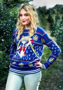 lp Sailor Moon Fair Isle Ugly Christmas Sweater fB[X RXv ߑ   p Cxg p[eB w| Mtg v[g
