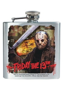 The Friday the 13th Jason 8 oz Flask �n���E�B�� �R�X�v�� �ߑ� ���� ������ �������낢 �C�x���g �p�[�e�B �n���E�B�[�� �w�|�� �w���� �w�|�� �V���[ ���V�Y�� �񎟉� �Y�N�� �V�N�� ���}�� ���}�� 