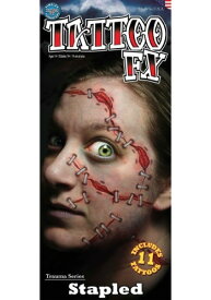 Stapled FX Temporary Tattoo Kit ハロウィン コスプレ 衣装 仮装 小道具 おもしろい イベント パーティ ハロウィーン 学芸会 学園祭 学芸会 ショー お遊戯会 二次会 忘年会 新年会 歓迎会 送迎会 出し物 余興 誕生日 発表会