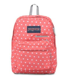 ジャンスポーツ JANSPORT DIGIBREAK BACKPACK CORAL SPARKLE WHITE DOTS バッグ 鞄 リュックサック バックパック リックサック リュック かばん カバン