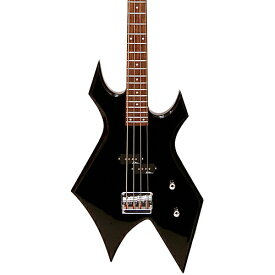 B.C. Rich Bronze Warlock Electric Bass Guitar Black ベースギター エレクトリックベース