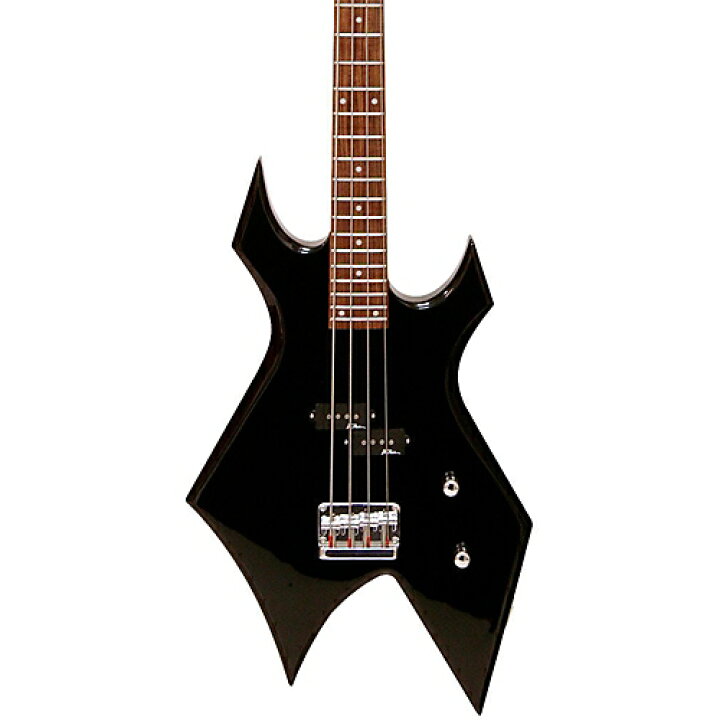 楽天市場】B.C. Rich Bronze Warlock Electric Bass Guitar Black 