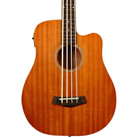 Gold Tone 25"""" Scale Fretless Acoustic-Electric MicroBass Natural ベースギター アコースティックベース