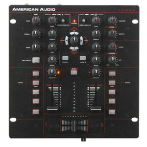 AJI[fBI American Audio 10MXR 2-Channel MIDILOG DJ Mixer CuTEh Xs[J[ ~LT[