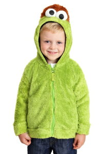 Unisex Oscar the Grouch Sesame Street Faux Fur RX`[ Hoodie NX}X nEB qǂ RXv ߑ  ǂ Cxg qǂ p[eB nEB[ w|