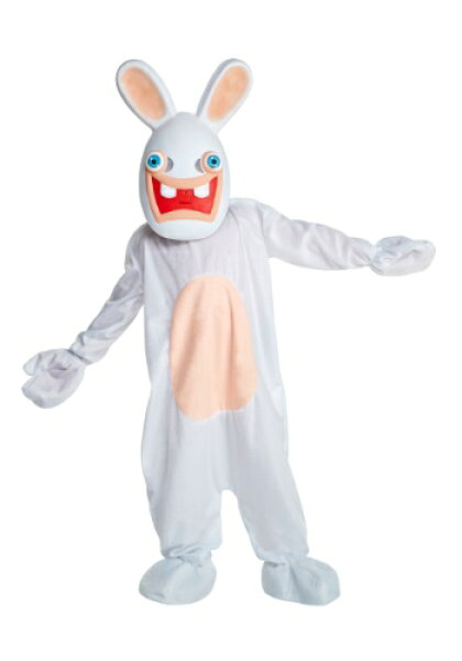 デラックス Rabbids キッズ コスチューム クリスマス ハロウィン 子ども コスプレ 衣装 仮装 こども イベント 子ども パーティ ハロウィーン 学芸会 学園祭 学芸会 ショー お遊戯会 二次会 忘年会 新年会 歓迎会 送迎会 出し物 余興 誕生日 発表会