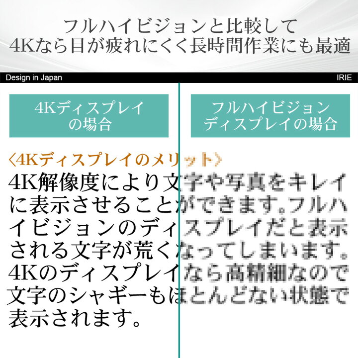 楽天市場 ポイント5倍 P D会員限定 Bf限定 モニター 4k 28インチ フレームレス Usb Type C Pd 65w Hdr対応 ディスプレイ 3840x2160 Ips Hdmi ノングレア Pcモニタ スピーカー内蔵 リモコン付き Irie Fff Ld28p4 Pc 家電 Pc周辺機器 Premium Stage