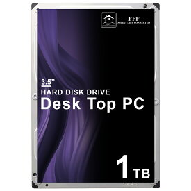 HDD 3.5インチ 1TB SATA 内蔵ハードディスク デスクトップパソコン FFF SMART LIFE CONNECTED 旧MARSHAL MAL31000SA-T72
