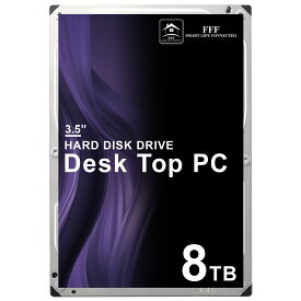 ★6/4 20時から全品ポイント+5倍★ HDD 8TB ハードディスク 3.5インチ FFF SMART LIFE CONNECTED 旧MARSHAL 保証付 7200rpm SATA デスクトップ 外付けHDDケース対応 内蔵ハードディスクドライブ MAL38000SA-T72 送料無料