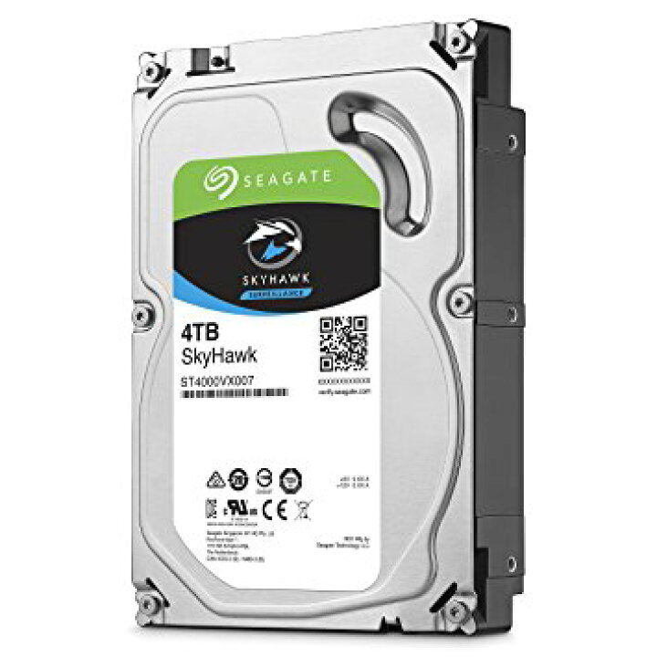 楽天市場】HDD 3.5インチ 4TB SEAGATE ST4000VX007 SkyHawk SATA600 