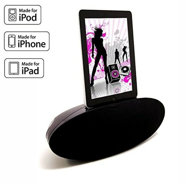 楽天市場】iPod / iPhone / iPad 用 スピーカー内蔵 ドッキング 