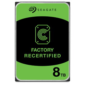 SEAGATE BarraCuda 3.5インチ 8TB HDD デスクトップPC向け 内蔵ハードディスク 5400rpm SATA600 256MB ST6000DM003 メーカーリファービッシュ 正規品【整備済み品】