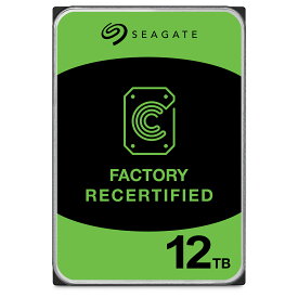 【セール限定価格】HDD 3.5インチ 12TB 512e CMR SEAGATE Exos X16 ST12000NM001G 7200rpm SATA 6Gb/s 256MB 内蔵 ハードディスク エンタープライズ メーカーリファブ 正規品【 整備済み品】180日保証